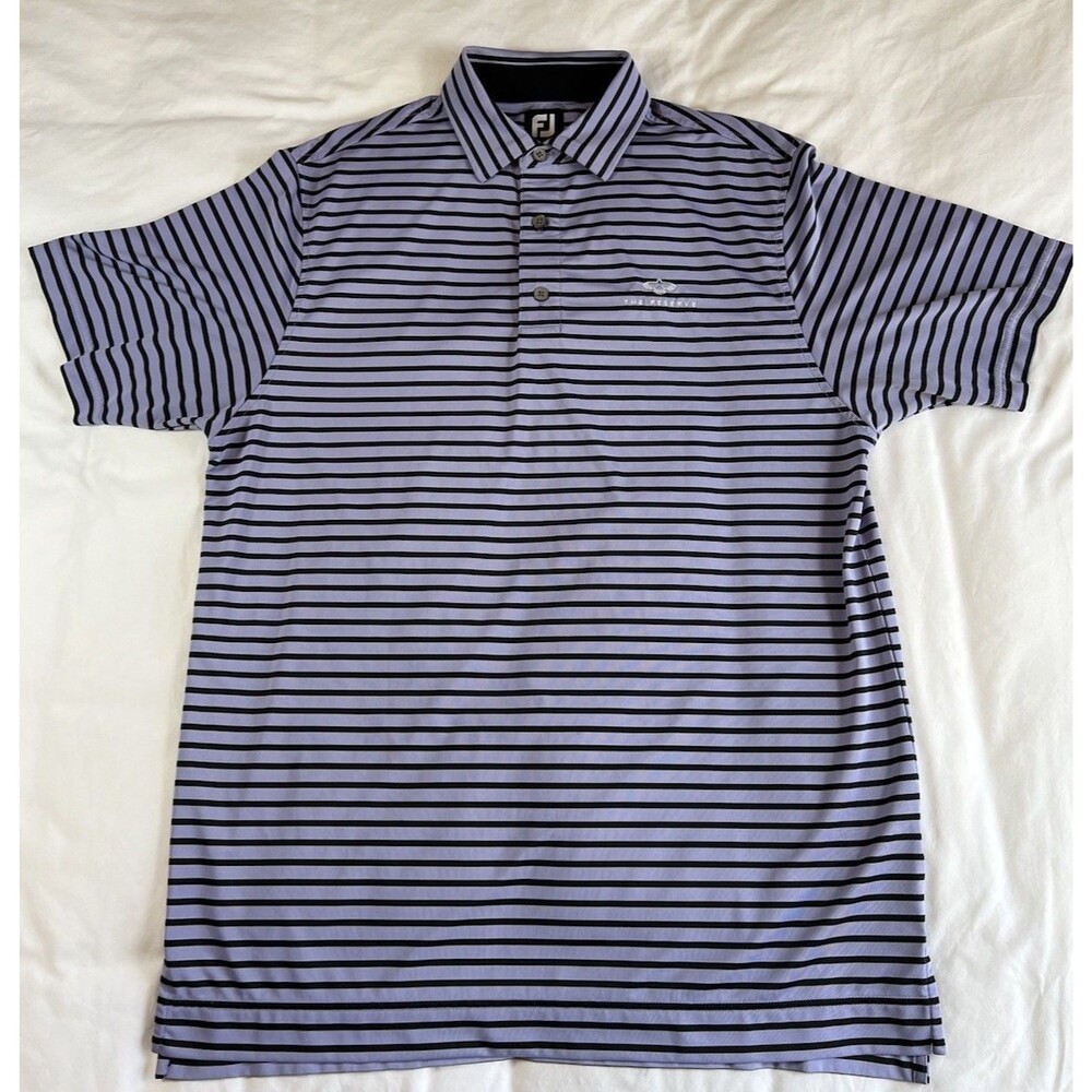FootJoy Performance Polo Golf Shirt Size M The Reserve Golf Club Logo